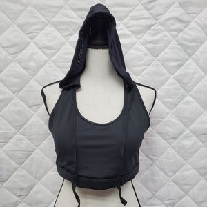 GRRRL bra top hoodie